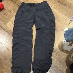 Athleta Black Lined Jogger Track Pants